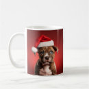 Recherche de chien de terrier tasses Chapeau santa