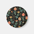 Recherche de motif floral magnets Tissu
