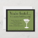 Recherche de verre de martini invitations Boissons