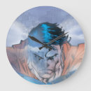 Recherche de bouclier horloges Logo de surhomme