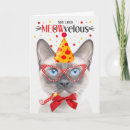 Recherche de chat siamois vœux cartes Amoureux des chats