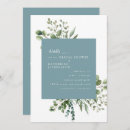 Recherche de turquoise blanc invitations Moderne