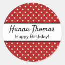 Recherche de motif de polka autocollants Pour enfants