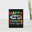 Zoek naar eerste dag school kaarten Potlood