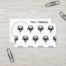 Recherche de fer cartes visite Customer