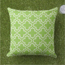 Recherche de lime green coussins Quatrefoil
