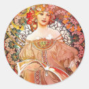 Recherche de alphonse mucha autocollants Victorien