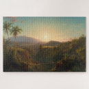 Recherche de peintures de paysage américaines puzzles Vintage