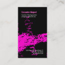 Zoek naar stempel visitekaartjes Roze