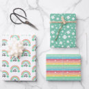 Recherche de trèfle vert papier cadeau Chanceux