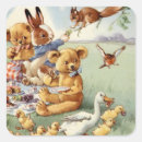 Recherche de vintage animal autocollants Boisé