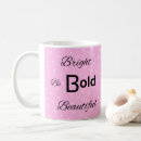 Recherche de slogan positif tasses Typographie