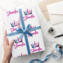 Recherche de couronne royale papier cadeau Girl