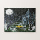 Recherche de manoir puzzles Hanté