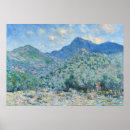 Recherche de bordighera par claude monet art Nature