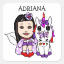 Recherche de jolie licorne autocollants Arc en ciel