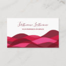 Recherche de rouge violet cartes visite Customer