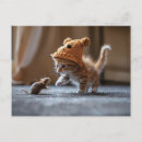 Recherche de petit chat cartes postales Souris