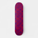 Zoek naar rood vierkant skateboards Abstract