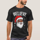 Recherche de afro américain père noël tshirts Africain
