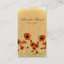 Zoek naar poppy visitekaartjes Tuin