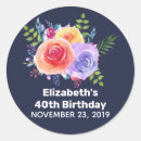 Recherche de positions autocollants Anniversaire