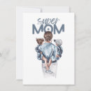 Recherche de super maman invitations Fille