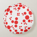 Recherche de pois rouge coussins Abstrait