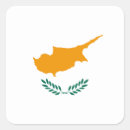 Recherche de chypre autocollants Drapeau