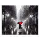 Recherche de parapluie rouge art Femme