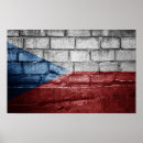 Recherche de drapeau tchèque posters Pays