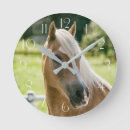 Recherche de crinière horloges Poney