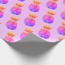 Recherche de thème tropical papier cadeau Rose