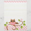 Zoek naar roze uil briefpapier Bruin