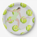 Recherche de tennis assiettes en papier Rose