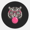 Recherche de visage de tigre autocollants Jungle