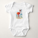 Recherche de flamant rose bébé vêtements Aquarelle