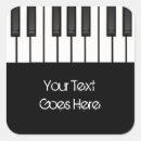 Recherche de mélodies autocollants Instrument