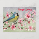 Recherche de arbre heureux cartes postales Printemps