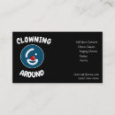 Recherche de comiques cartes visite Clowns