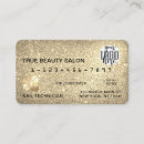 Recherche de or brillant cartes visite Customer