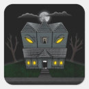 Recherche de maison hantée autocollants Halloween