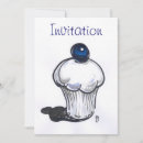 Recherche de muffin invitations Bleuet