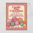 Recherche de lollipop invitations Célébration