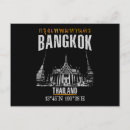 Recherche de bangkok cartes postales Rétro