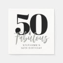 Recherche de 50 ans serviettes Noir blanc