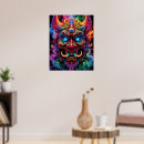 Recherche de démon japonais posters Tatouage