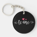 Recherche de amo porteclés Je t'aime