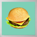 Zoek naar barbecue kunst Hamburger