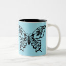 Recherche de pochoirs tasses Papillon